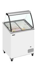 Tefcold Scoop Ice Cream Display with canopy (IC201SCE)