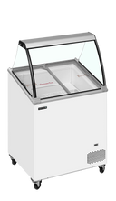 Tefcold Scoop Ice Cream Display with canopy (IC201SCE)