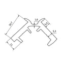 Waterproof Continuous Hinge For Catering Hatch