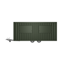 Combo Bar / Kitchen Towable Catering Container