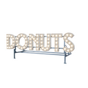 'DONUTS' Marquee Bulb Mounted Top Sign