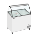 Tefcold Scoop Ice Cream Display with canopy (IC301SCE)