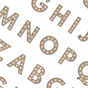 Marquee Bulb Letters